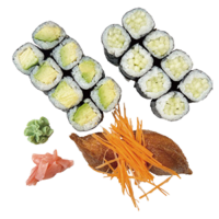 Sushi Variado Vegetariano