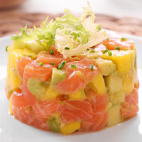 Salmón con Aguacate, Mango